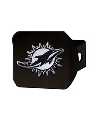 Miami Dolphins Hitch Cover Black by   