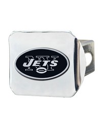 New York Jets Hitch Cover Chrome by   