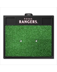 Texas Rangers Golf Hitting Mat Blue by   