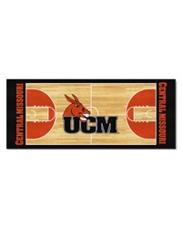 Central Missouri Mules Court Runner Rug  30in. x 72in. Black by   