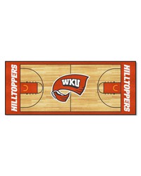 Western Kentucky Hilltoppers Court Runner Rug  30in. x 72in. Red by   