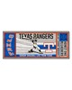 Fan Mats  LLC Texas Rangers Ticket Runner Retro Gray