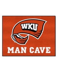 Western Kentucky Hilltoppers Man Cave AllStar Rug  34 in. x 42.5 in. Red by   
