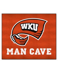 Western Kentucky Hilltoppers Man Cave Tailgater Rug  5ft. x 6ft. Red by   