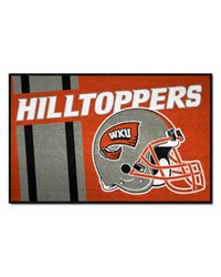 Western Kentucky Hilltoppers Starter Mat Accent Rug  19in. x 30in. Red by   