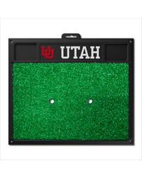 Utah Utes Golf Hitting Mat Red by   