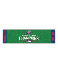 Chicago Cubs 2016 World Series Champions Putting Green Mat  1.5ft. x 6ft. Green by   