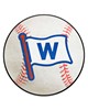 Fan Mats  LLC Chicago Cubs Baseball Mat White