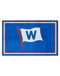 Chicago Cubs 4ft. x 6ft. Plush Area Rug Blue by   