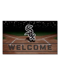 Chicago White Sox Crumb Rubber Door Mat by   