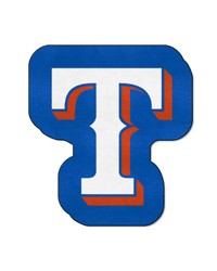 Texas Rangers Mascot Rug Blue by   