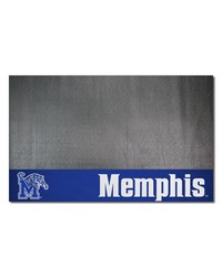 Memphis Tigers Vinyl Grill Mat  26in. x 42in. Blue by   