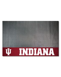 Indiana Hooisers Vinyl Grill Mat  26in. x 42in. Crimson by   