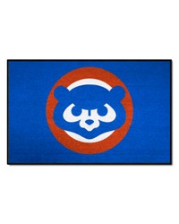 Chicago Cubs Starter Mat Accent Rug  19in. x 30in.1990 Blue by   