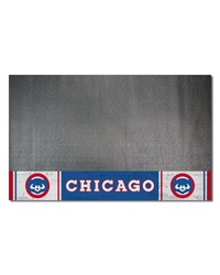 Chicago Cubs Vinyl Grill Mat  26in. x 42in.1990 Blue by   