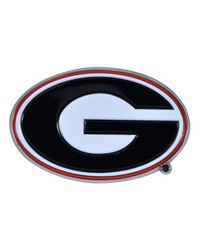 Georgia Bulldogs 3D Color Metal Emblem Black by   