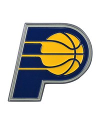 Indiana Pacers 3D Color Metal Emblem Blue by   
