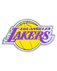 Los Angeles Lakers 3D Color Metal Emblem Purple by   