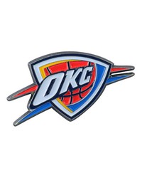 Oklahoma City Thunder 3D Color Metal Emblem Blue by   