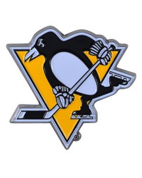 Pittsburgh Penguins 3D Color Metal Emblem Black by   