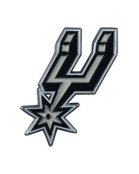 San Antonio Spurs 3D Color Metal Emblem Black by   