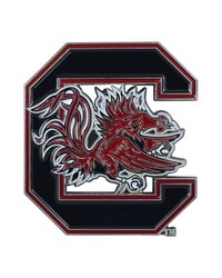 South Carolina Gamecocks 3D Color Metal Emblem Black by   