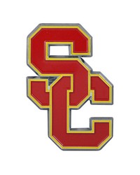 Southern California Trojans 3D Color Metal Emblem Cardinal by   