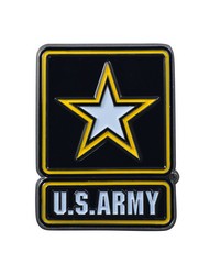 U.S. Army 3D Color Metal Emblem Gray by   