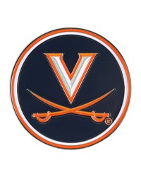 Virginia Cavaliers 3D Color Metal Emblem Navy by   
