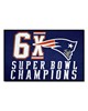 Fan Mats LLC New England Patriots Starter Mat Dynasty Blue