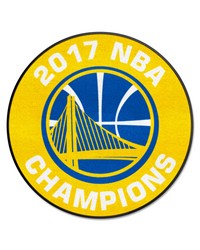 Golden State Warriors Basketball Mat by   