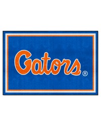 Florida Gators 5ft. x 8 ft. Plush Area Rug  in Gators in  Blue by   