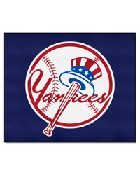 New York Yankees Tailgater Rug  5ft. x 6ft. Navy by   
