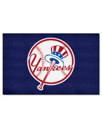 New York Yankees UltiMat Rug  5ft. x 8ft. Navy by   