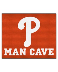 Philadelphia Phillies Man Cave Tailgater Rug  5ft. x 6ft. Red by   