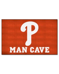 Philadelphia Phillies Man Cave UltiMat Rug  5ft. x 8ft. Red by   