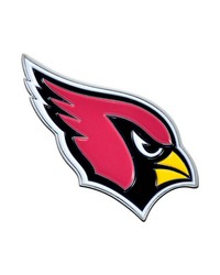 Arizona Cardinals 3D Color Metal Emblem Red by   
