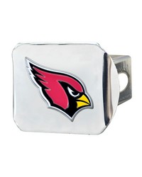 Arizona Cardinals Color Hitch Cover Chrome by   