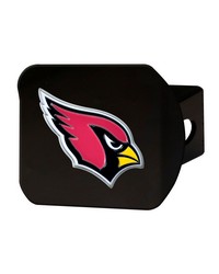 Arizona Cardinals Color Hitch Cover Black by   