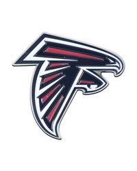 Atlanta Falcons 3D Color Metal Emblem Red by   