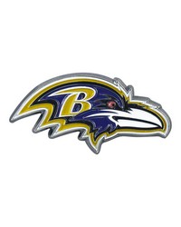 Baltimore Ravens 3D Color Metal Emblem Purple by   