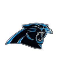 Carolina Panthers 3D Color Metal Emblem Blue by   