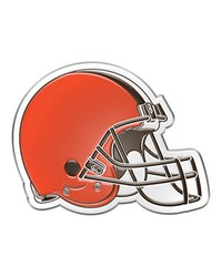 Cleveland Browns 3D Color Metal Emblem Orange by   