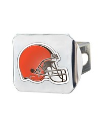 Cleveland Browns Color Hitch Cover Chrome by   