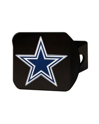 Dallas Cowboys Black Metal Hitch Cover  3D Color Emblem Blue by   