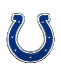 Indianapolis Colts 3D Color Metal Emblem Blue by   