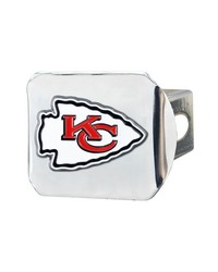 Kansas City Chiefs Hitch Cover  3D Color Emblem Red by   