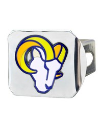 Los Angeles Rams Hitch Cover  3D Color Emblem Yellow by   