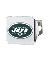New York Jets Hitch Cover  3D Color Emblem Green by   