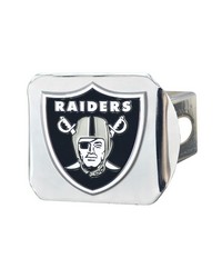 Las Vegas Raiders Hitch Cover  3D Color Emblem Black by   
